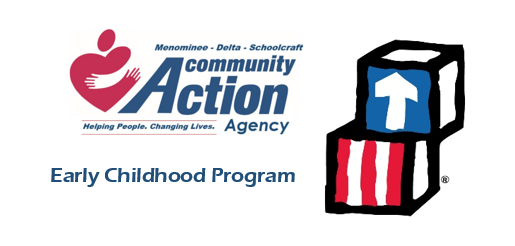 Menominee Delta Schoolcraft Community Action Agencey Early Childhood Program Logo